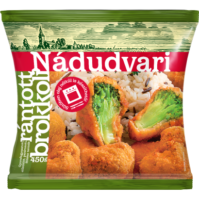 Nádudvari gyorsfagyasztott rántott brokkoli 450 g