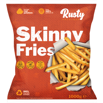 Rusty Skinny hasábburgonya 7x7 1 kg