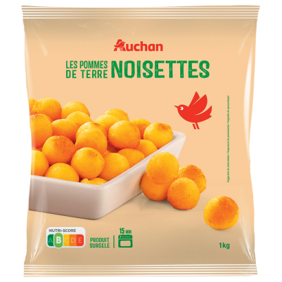 Auchan Kedvenc burgonya golyó, gyorsfagyasztott 1000 g