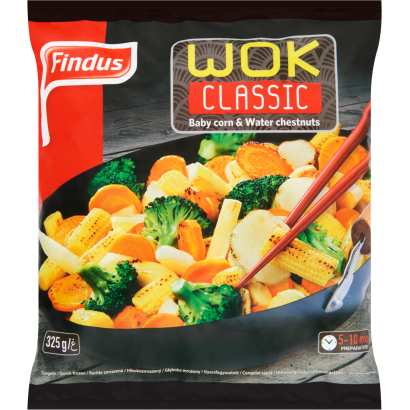 Findus Wok Classic fagyasztott fűszerezet zöldségkeverék wokhoz 325 g