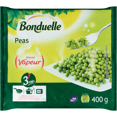 Bonduelle Vapeur gyorsfagyasztott zöldborsó 400 g