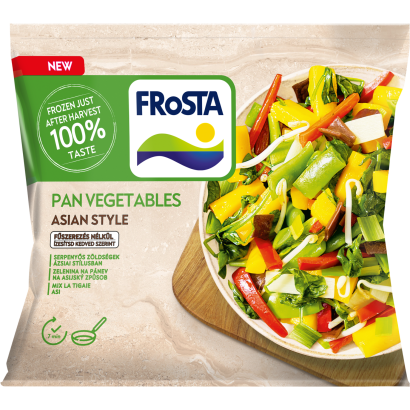 FRoSTA gyorsfagyasztott serpenyős zöldségek ázsiai stílusban 400 g