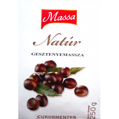 Massa natúr gesztenyemassza 250 g