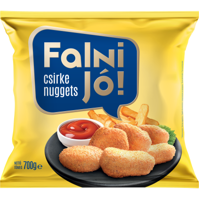 Falni Jó! gyorsfagyasztott csirke nuggets 700 g