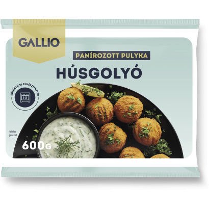 Gallio panírozott húsgolyó 600 g