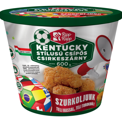 Dixi Prémium Falatok gyorsfagyasztott Kentucky stílusú csípős csirkeszárny 600 g