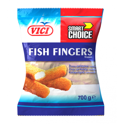 Vici gyorsfagyasztott, elősütött, panírozott halrudacska 700 g