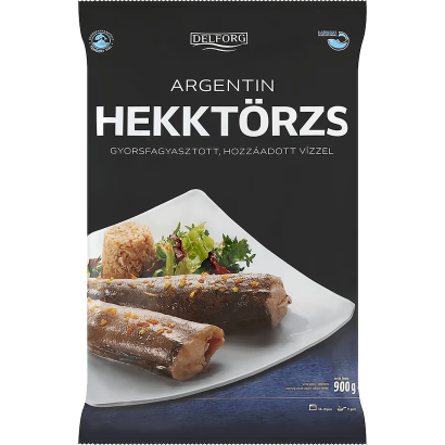 Delforg gyorsfagyasztott argentin hekktörzs 900 g