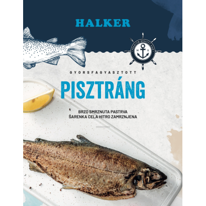 Halker pisztráng egész 630 g