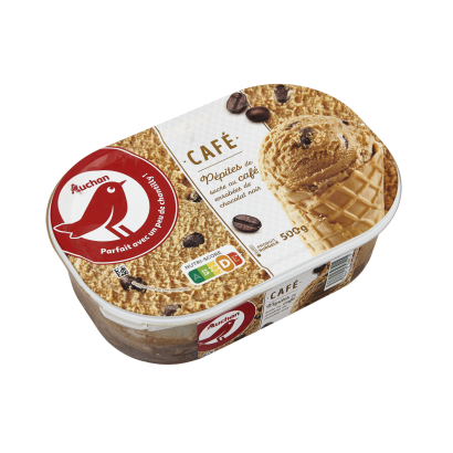 Auchan Kedvenc jégkrém kávé 500 G