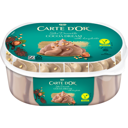 CARTE D'OR Jégkrém Vegán Kakaós Álom 825 ml