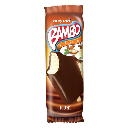 Augusto Bambo tejszínes jégkrém kakaós bevonattal 100 ml