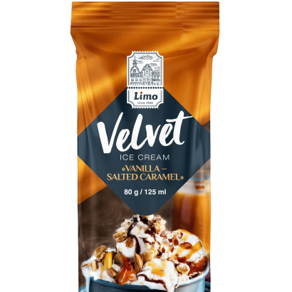 Velvet vanília  sós-karamell 125 ml