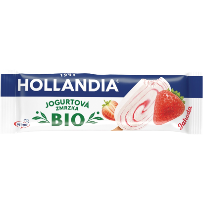 Hollandia BIO Eper Joghurt jégkrém 85 ml