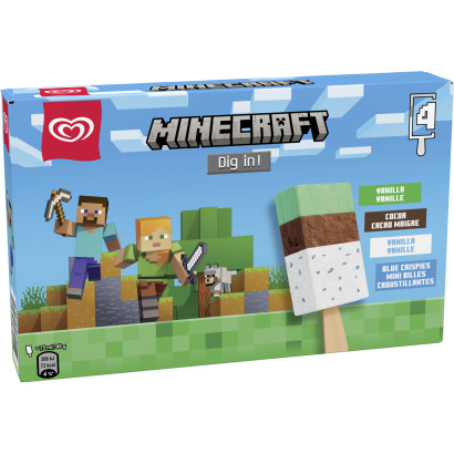 Minecraft multipack x4 300 ml