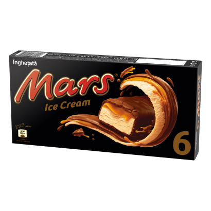 Mars karamellás tejjégkrém szelet kakaós bevonattal 6 x 49,5 ml (297 ml)