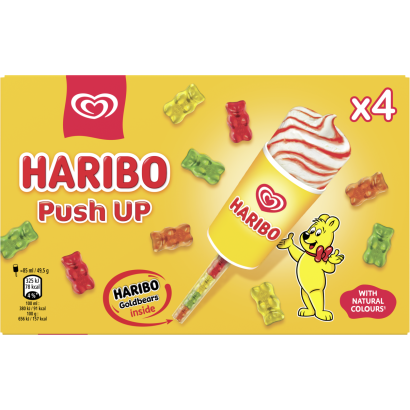 ALGIDA Haribo Push-Up multipack  4x85 ml