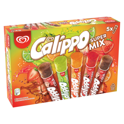 Calippo Multipack Jégkrém Supermix 5 x 105 ml