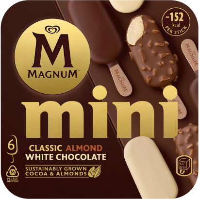 Magnum Klasszik-Mandula-Fehér 6 x 55 ml