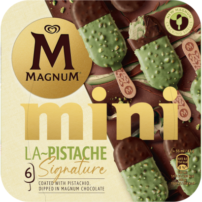 MAGNUM Mini pisztácia ízű 6x55 ml