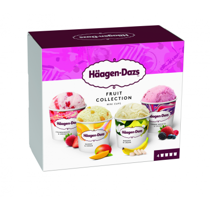 Häagen-Dazs jégkrém válogatás 4 x 95 ml (380 ml)