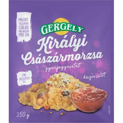 Gergely gyorsfagyasztott királyi császármorzsa 350 g
