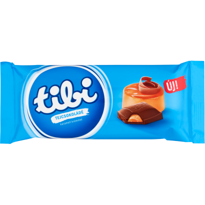 Tibi tejcsokoládé karamell krémmel 87 g
