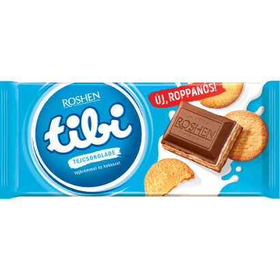 Tibi tejcsokoládé tejkrémmel és keksszel 100 g