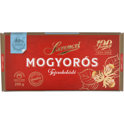 Szerencsi mogyorós tejcsokoládé 200 g