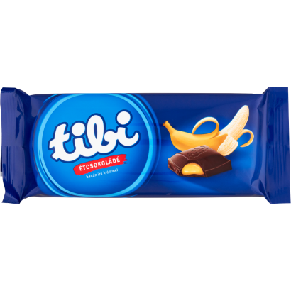 Tibi étcsokoládé banán ízű krémmel 90 g