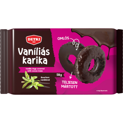 Detki vaníliás karika 150 g