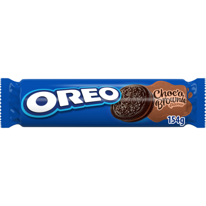 Oreo Choc'o Brownie kakaós töltelékkel töltött kakaós keksz 154 g