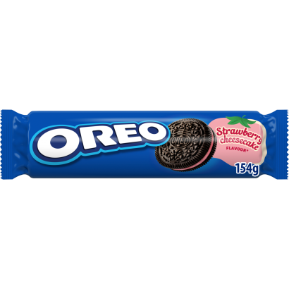 Oreo epres-sajttortaízű töltelékkel töltött kakaós keksz 154 g