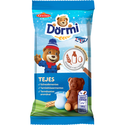 Dörmi tejes krémmel töltött puha piskóta 30 g