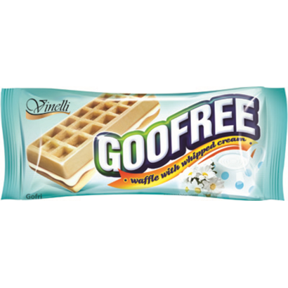 Goofree tejszínes krémmel töltött gofri 50 g