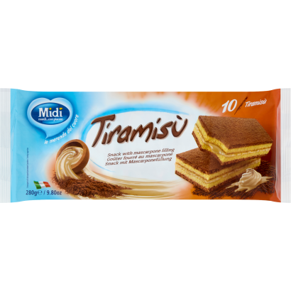 Midi tiramisu 10 x 28 g (280 g)