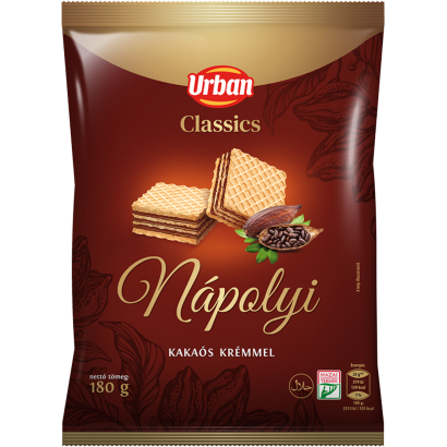 Urban Classics nápolyi kakaós krémmel 180 g