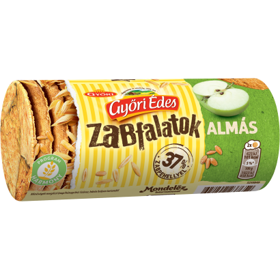 Győri Édes zabfalatok almás 198 g