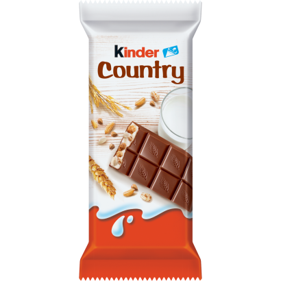 Kinder Country tejcsokoládé szelet gabonapelyhes és tejes töltéssel 23,5 g