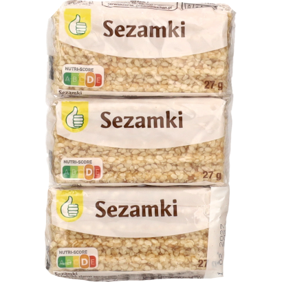 Auchan Kedvenc szezámmag szelet 3x27 g