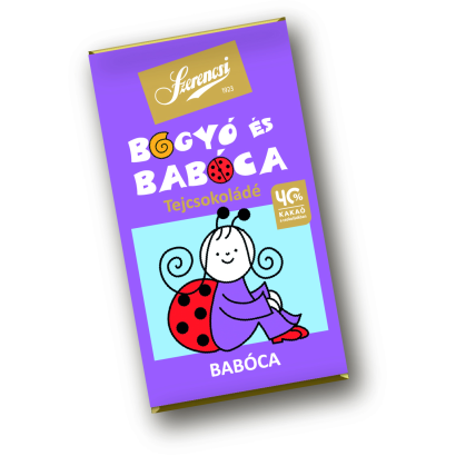 Szerencsi Bogyó és Babóca tejcsokoládé 20 g