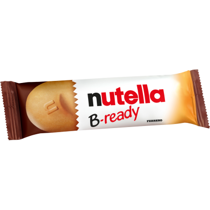Nutella B-Ready ropogós ostya kakaós mogyorókrémmel és búzakészítménnyel töltve 22 g