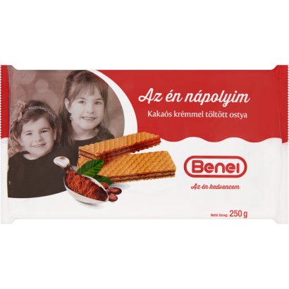 Benei kakaós krémmel töltött ostya 250 g