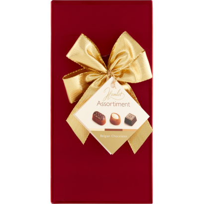 Hamlet praliné válogatás bordó dobozban 10 db 125 g