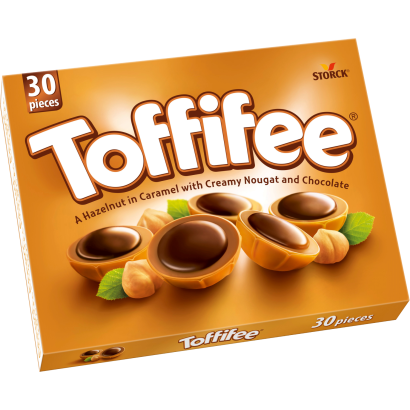 Toffifee mogyoró karamellben, mogyorós nugátkrémmel és csokoládéval 250 g