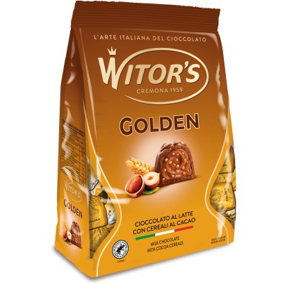 W Golden mogyoróval töltött praliné 200 g