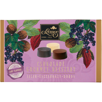 Szamos csokoládé gourmet desszert 15 db 132 g