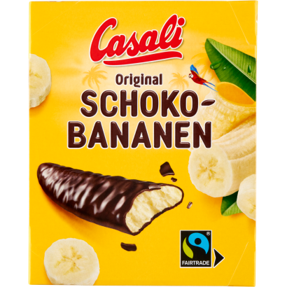 Casali Original habosított banánkrém csokoládéba mártva 150 g