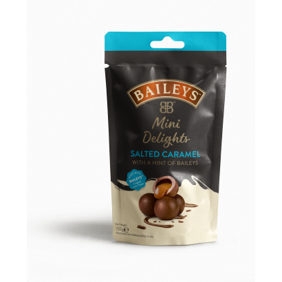 Baileys Salted Caramell alkoholos, karamellel töltött csokoládé 102 g