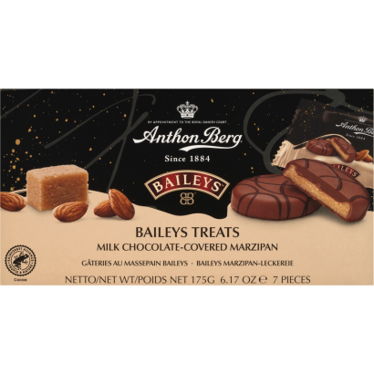 Anthon Berg Baileys marcipánnal töltött krémlikőr ízű tejcsokoládé 7 db 175 g